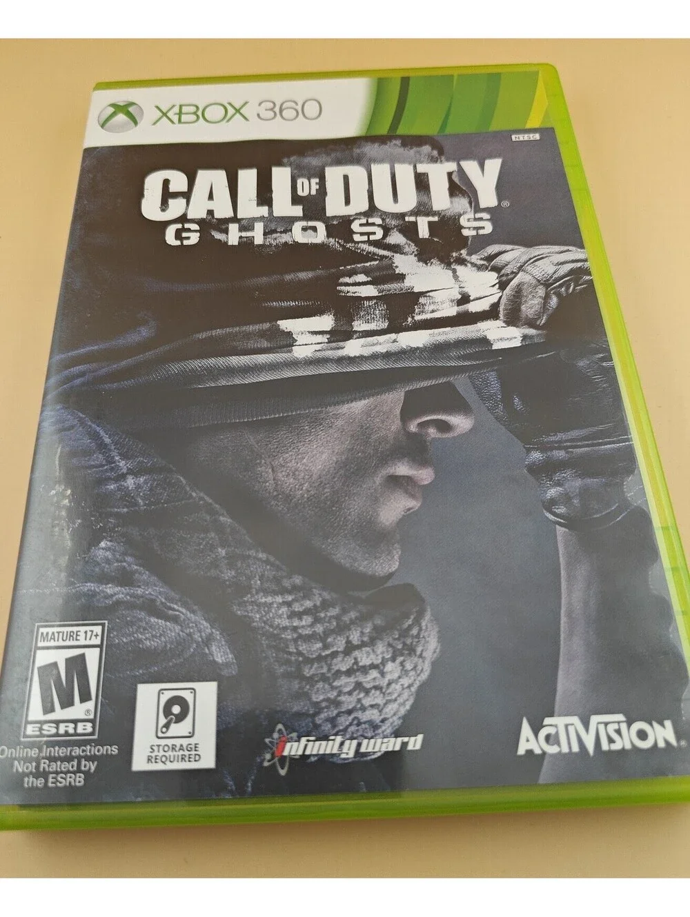 Call of Duty Ghosts Microsoft Xbox 360 2013 Complete Manual Tested Working
